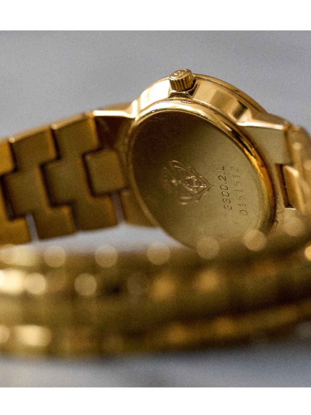 Gucci Ladies Quartz Watch 3300.2.L Gold Plated, 26mm Case, Swiss Made - Picture 5 of 12